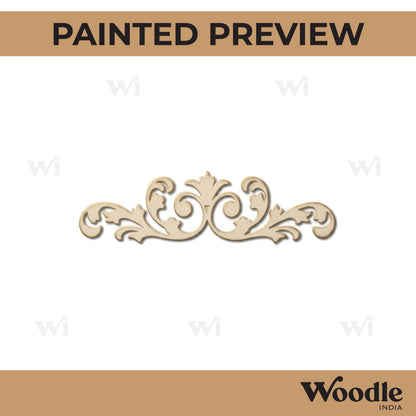 Flourish Cutout MDF Design 5