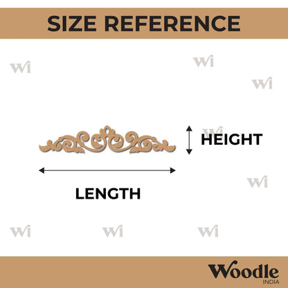 Flourish Cutout MDF Design 6
