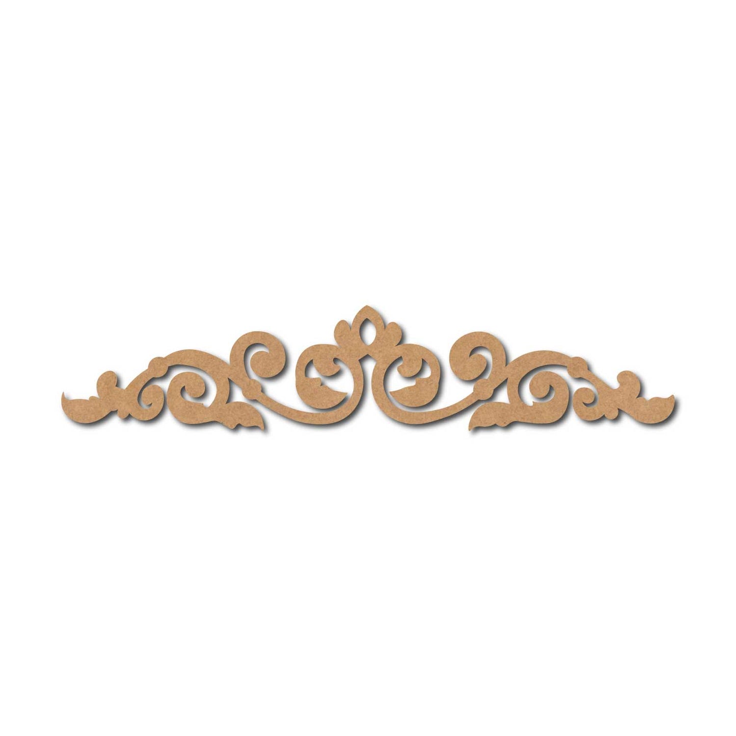 Flourish Cutout MDF Design 6