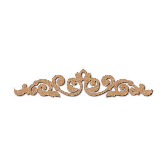 Flourish Cutout MDF Design 6