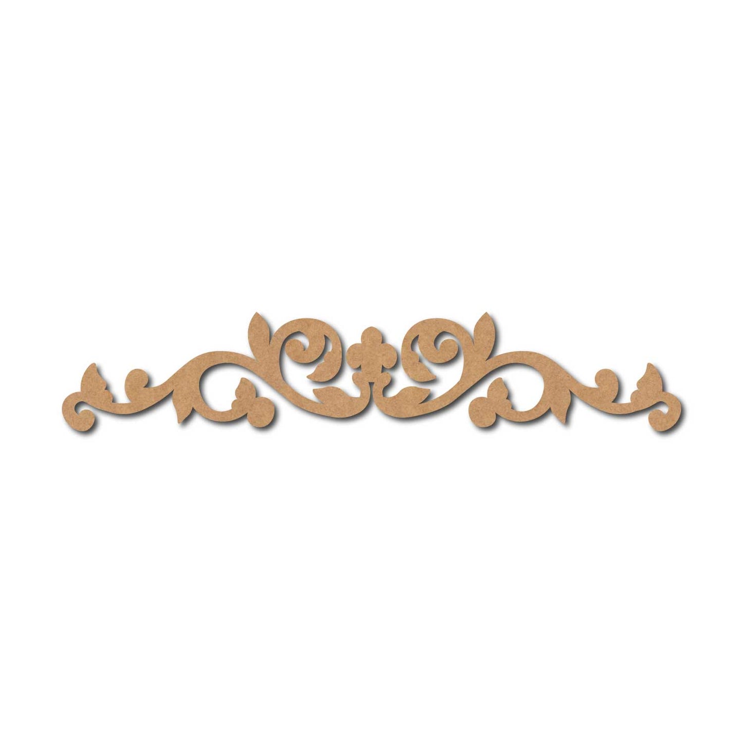 Flourish Cutout MDF Design 7