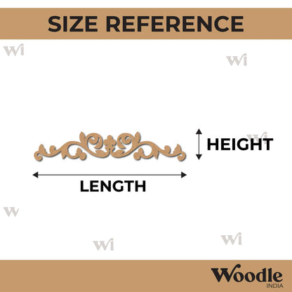 Flourish Cutout MDF Design 7