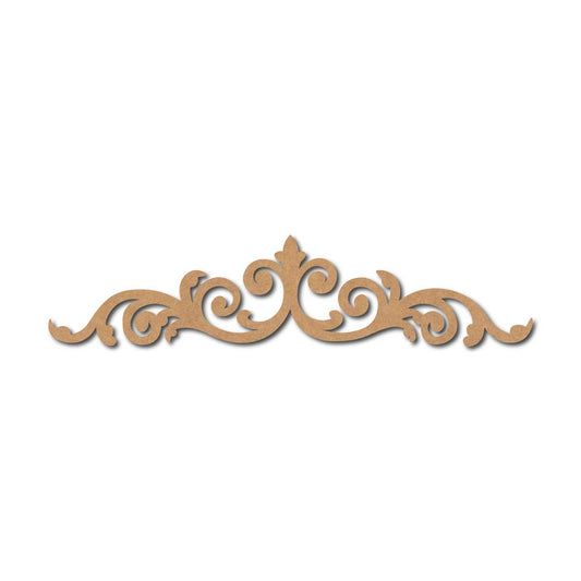 Flourish Cutout MDF Design 8