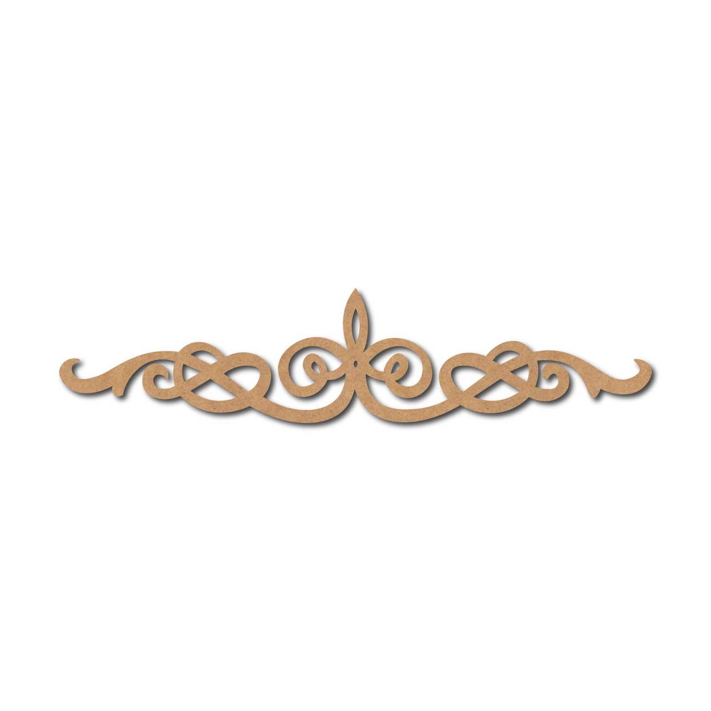Flourish Cutout MDF Design 9