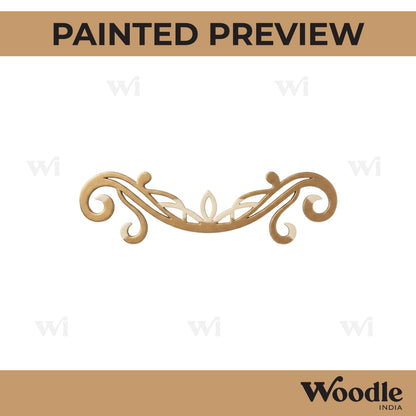 Flourish Cutout MDF Design 14