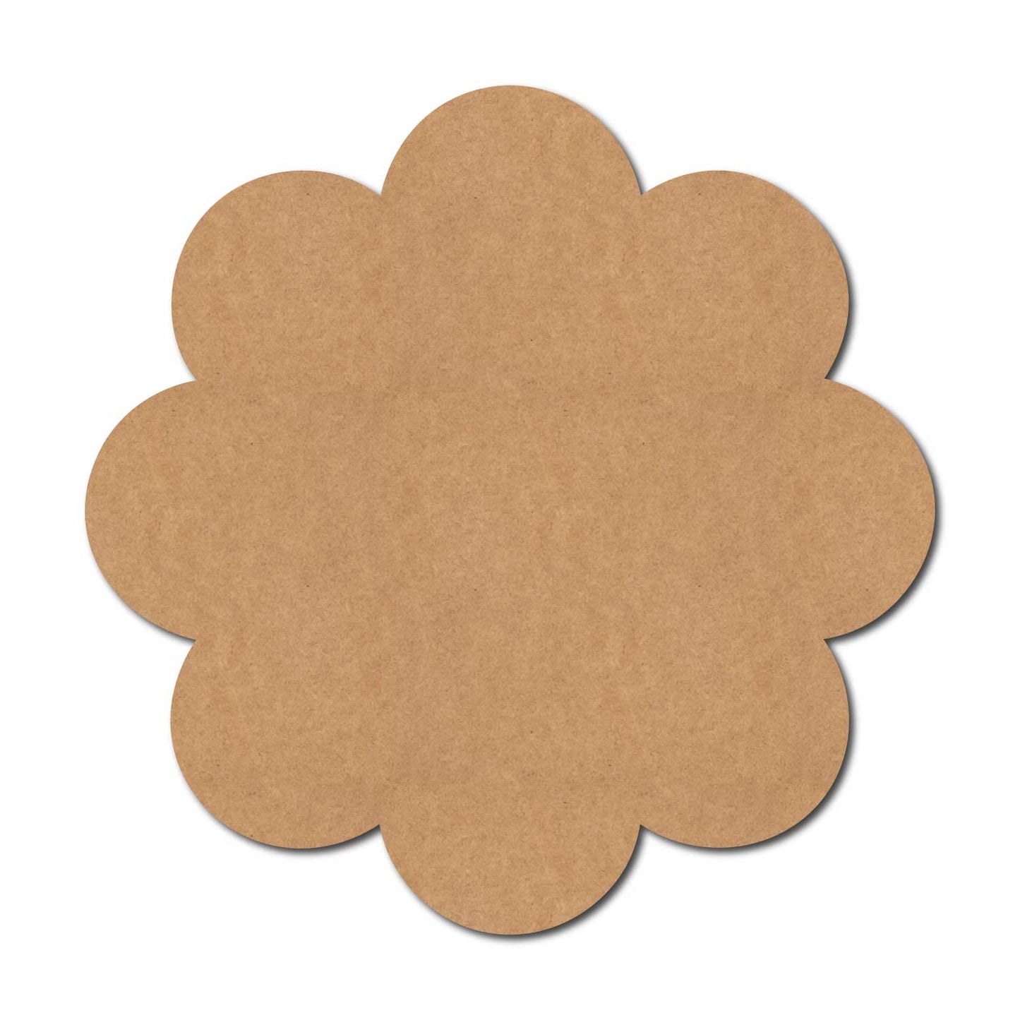 Flower Base Cutout MDF Design 10