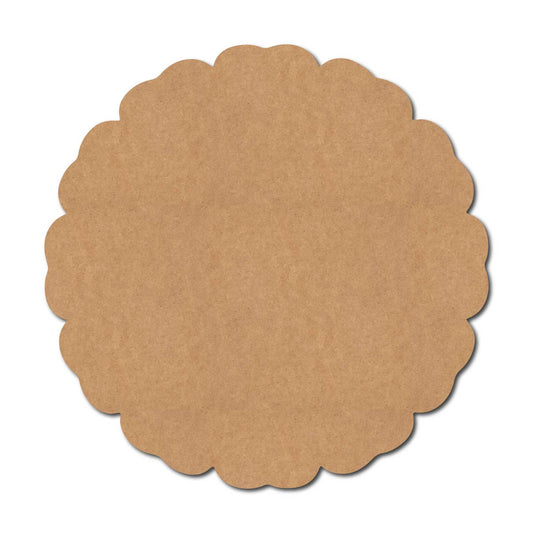 Flower Base Cutout MDF Design 5