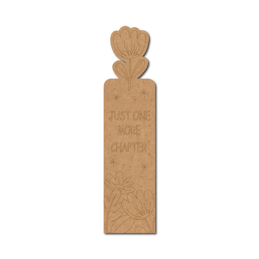Flower Bookmark MDF Design 2