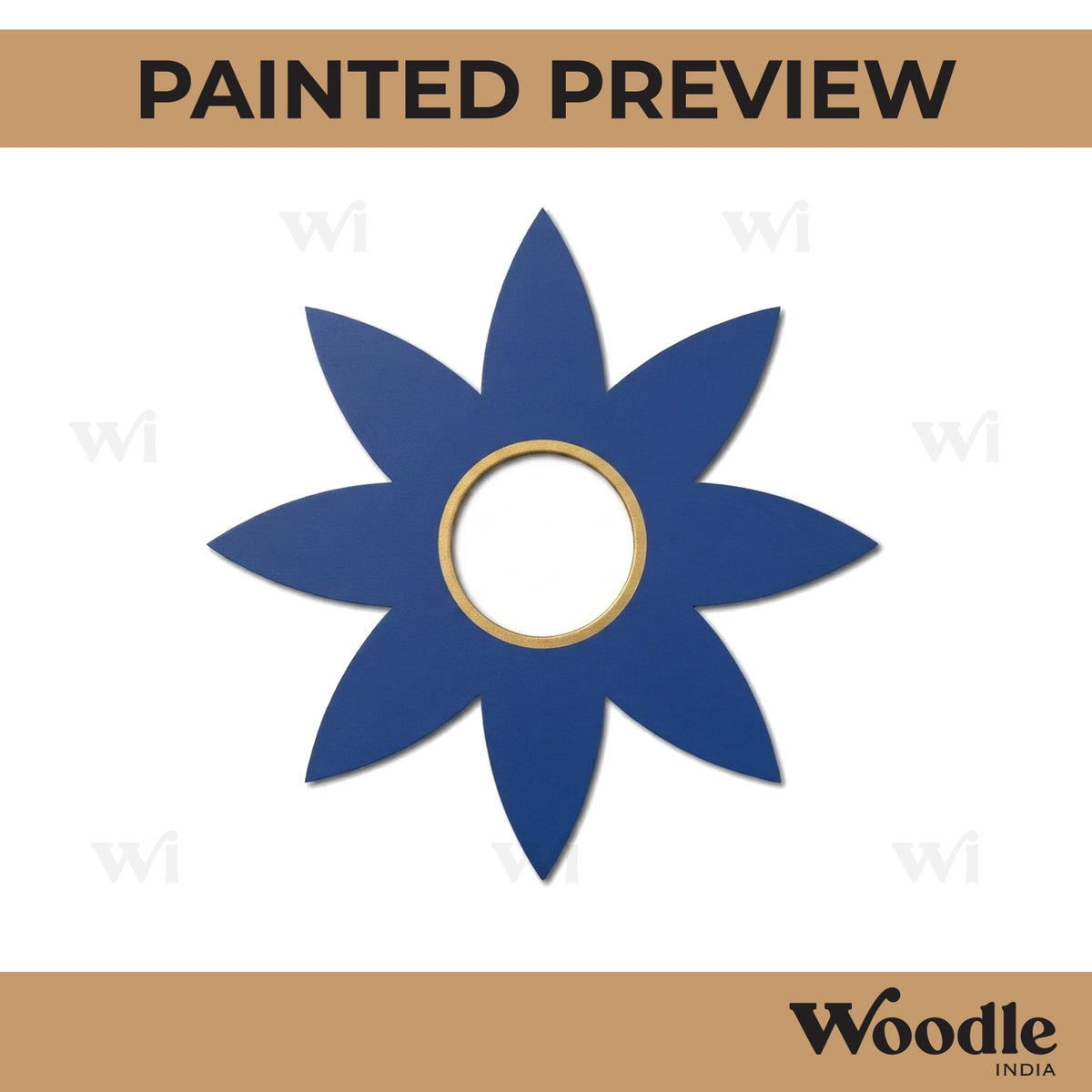 Flower Cutout MDF Design 23