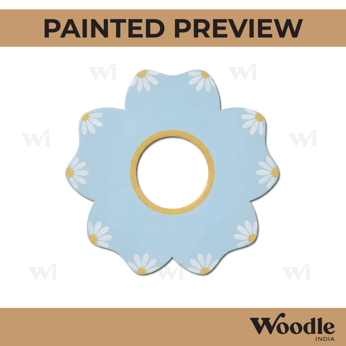 Flower Cutout MDF Design 24