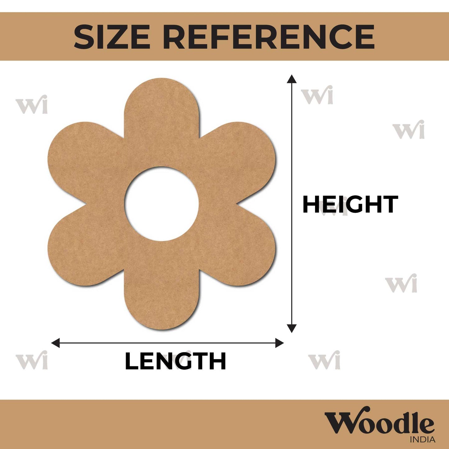 Flower Cutout MDF Design 26
