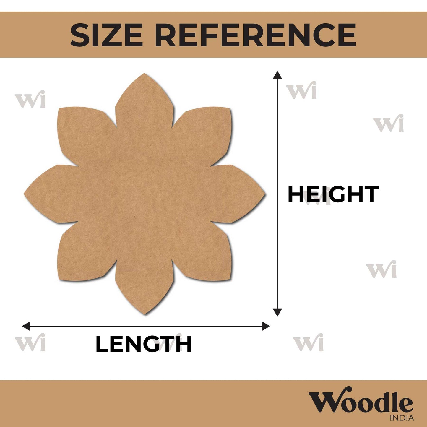 Flower Cutout MDF Design 29