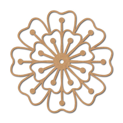 Flower Cutout MDF Design 31
