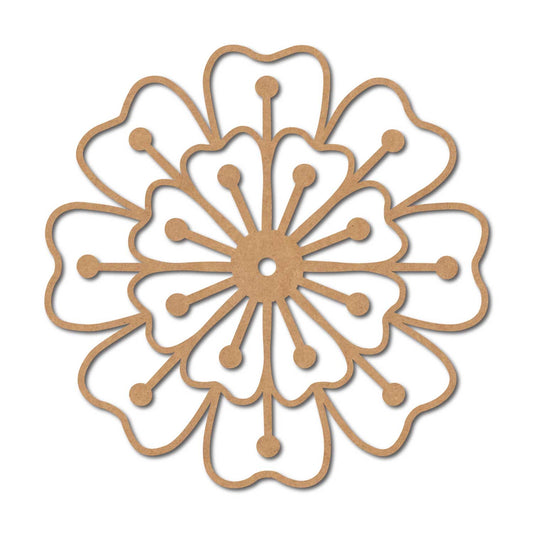 Flower Cutout MDF Design 31