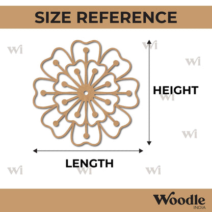 Flower Cutout MDF Design 31