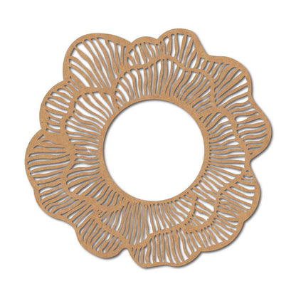 Flower Cutout MDF Design 34