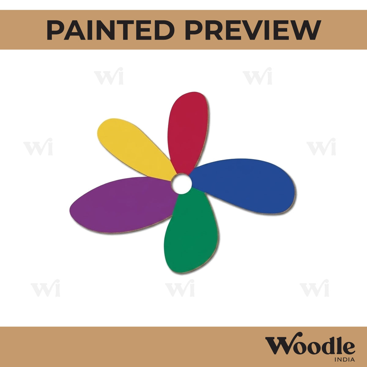 Flower Cutout MDF Design 39