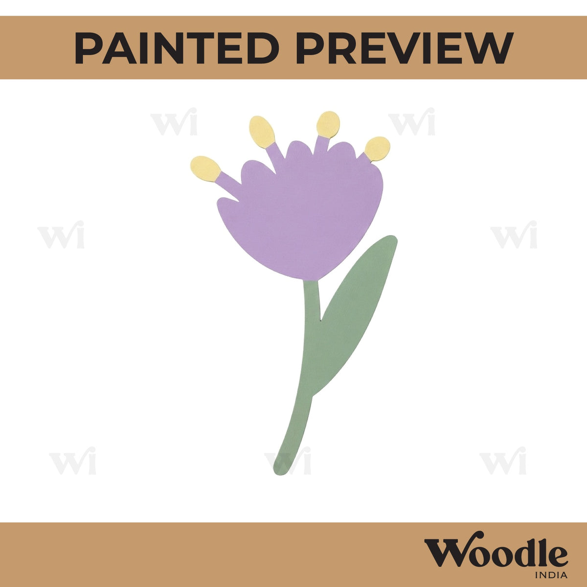 Flower Cutout MDF Design 5