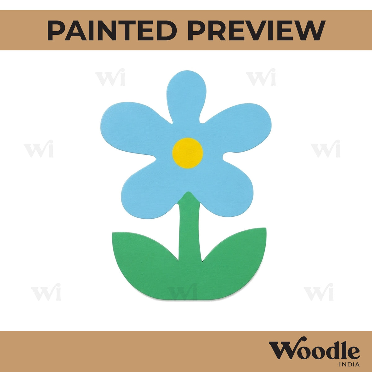 Flower Cutout MDF Design 7