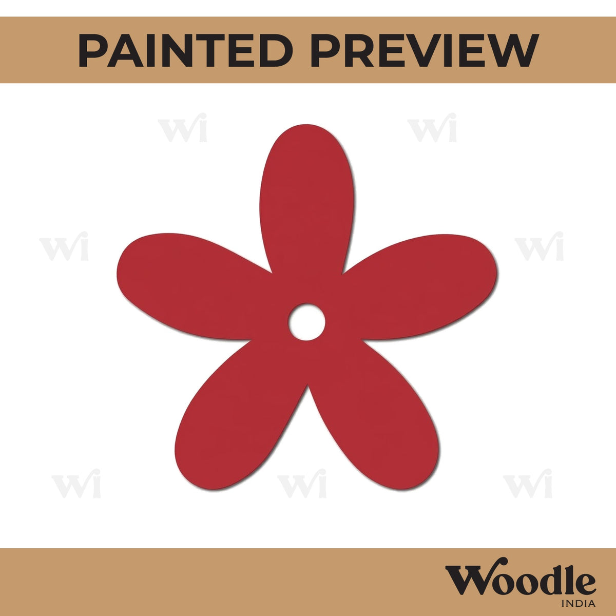 Flower Cutout MDF Design 8