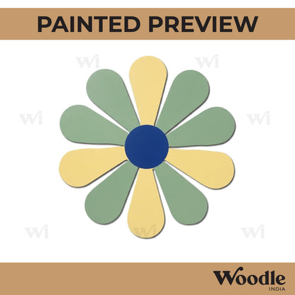 Flower Cutout MDF Design 9