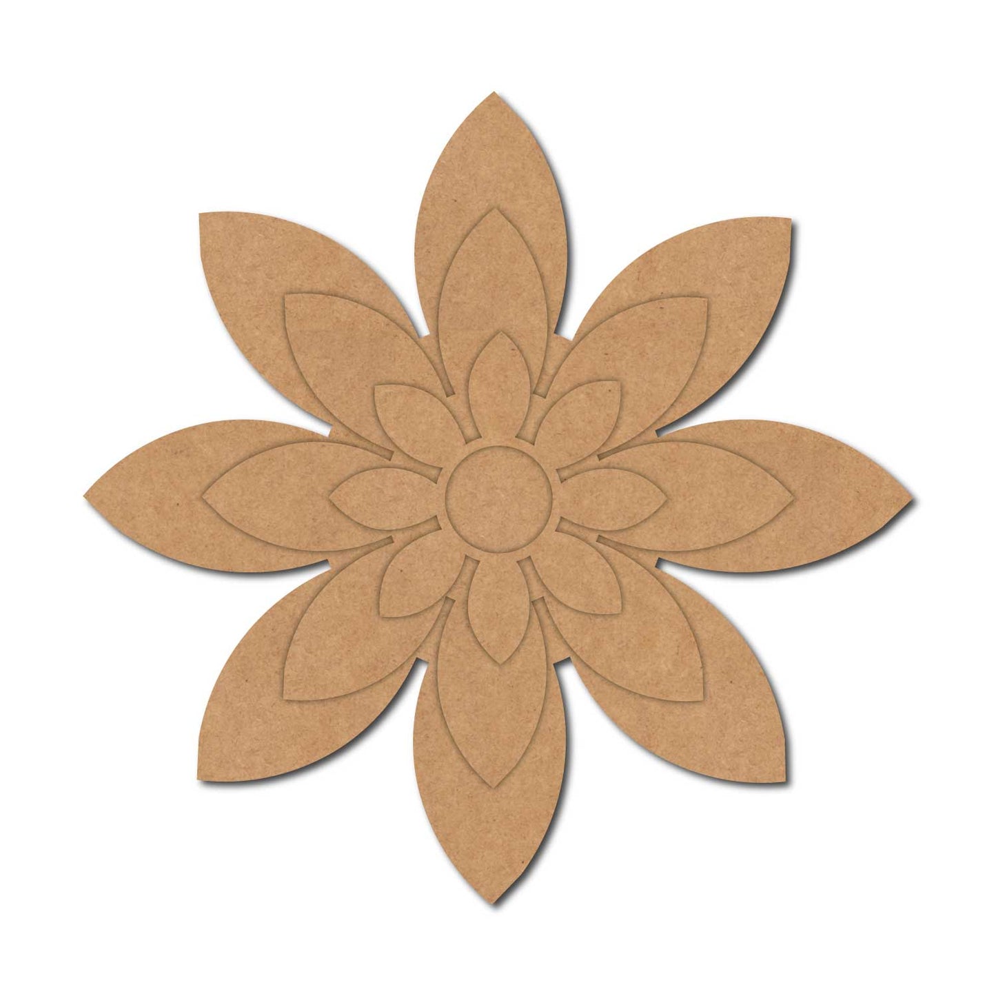 Flower Diya Tealight Holder MDF Design 11