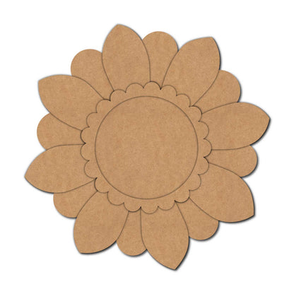 Flower Diya Tealight Holder MDF Design 12