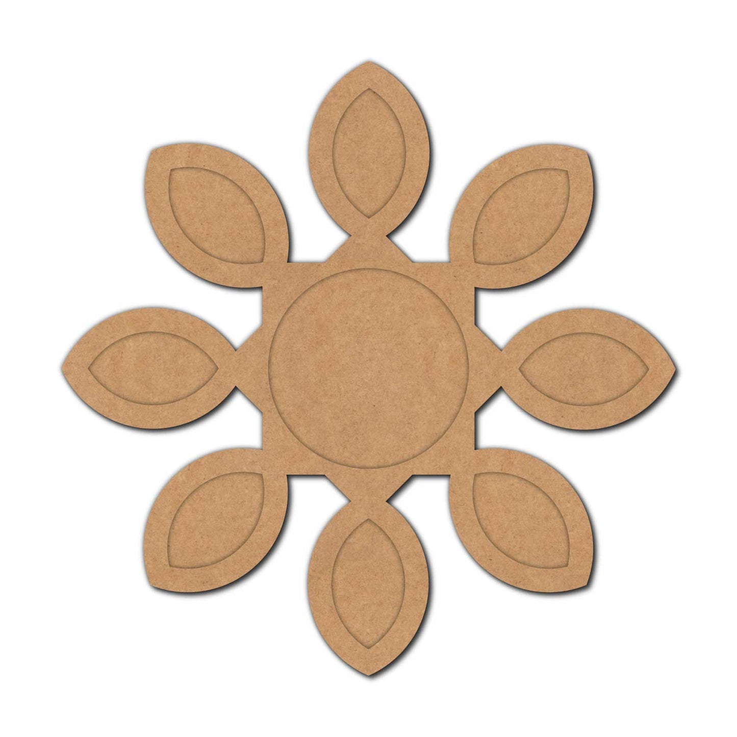 Flower Diya Tealight Holder MDF Design 7
