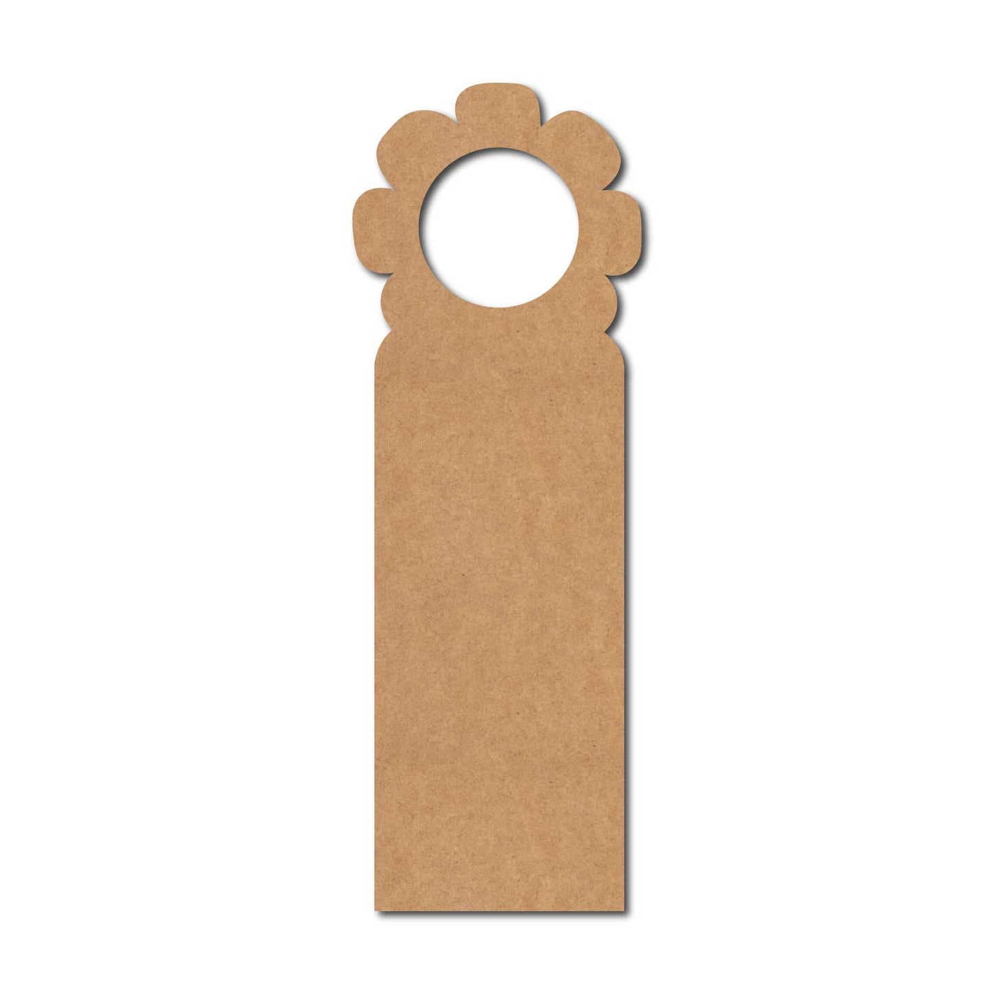 Flower Door Knob Hanger MDF Design 1