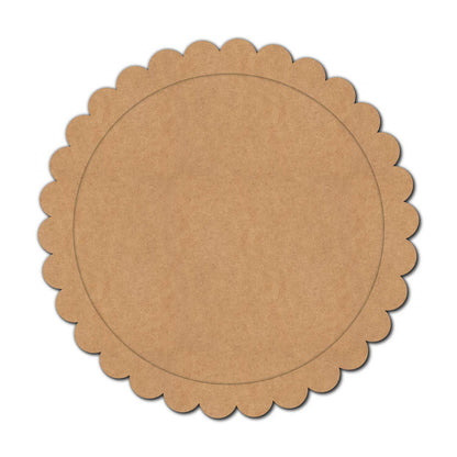 Flower Frame MDF Design 1