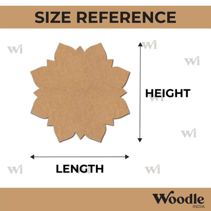 Flower Mandala Cutout MDF Design 2