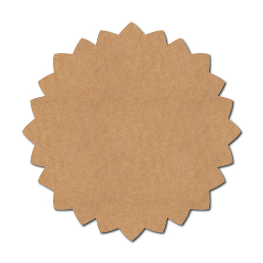Flower Mandala Cutout MDF Design 3
