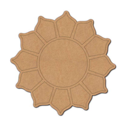 Flower Mandala Two Layered Base MDF Design 1