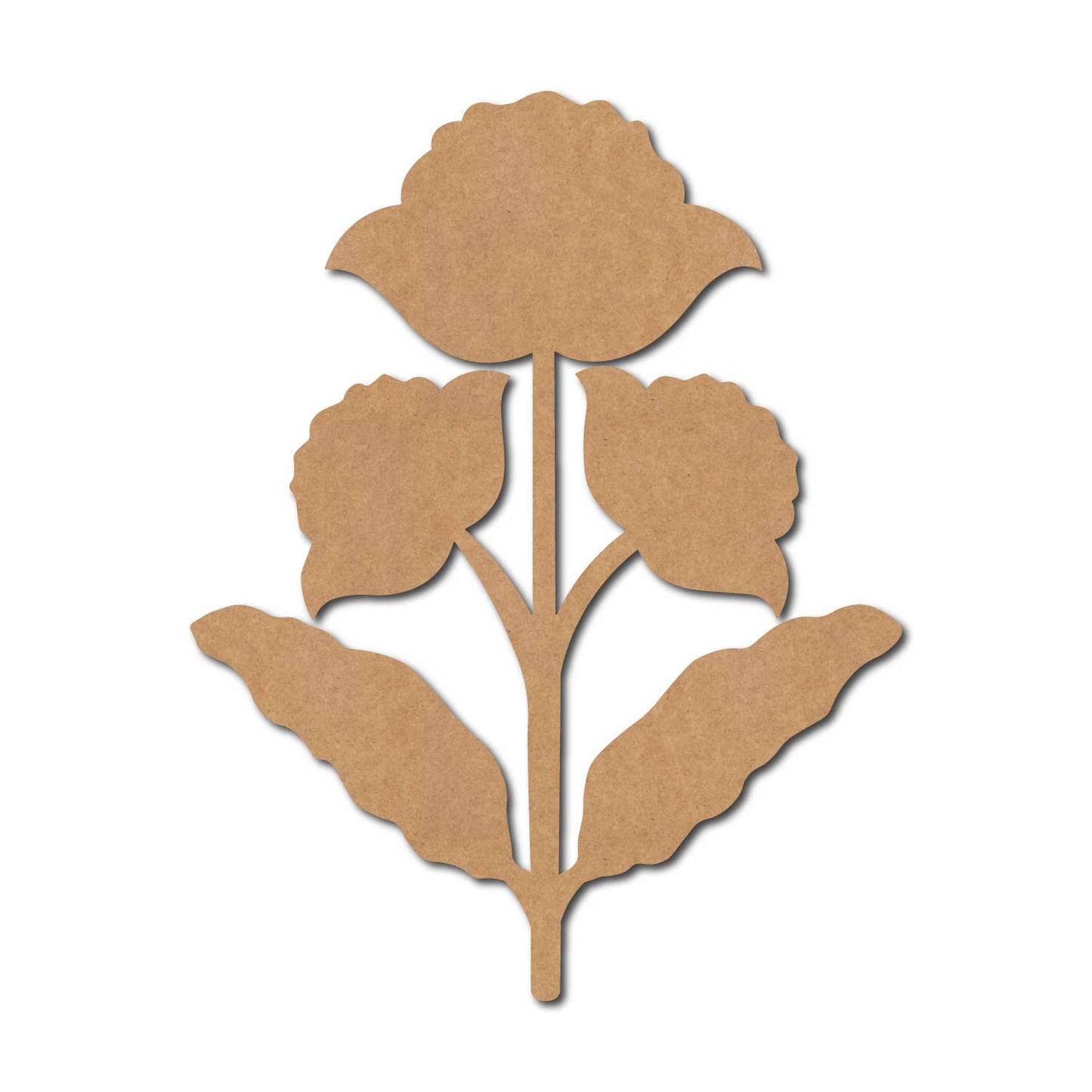 Flower Motif Cutout MDF Design 2