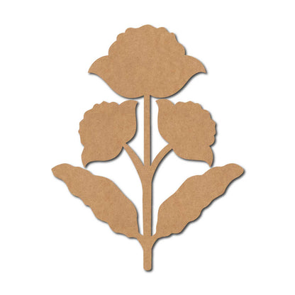 Flower Motif Cutout MDF Design 2