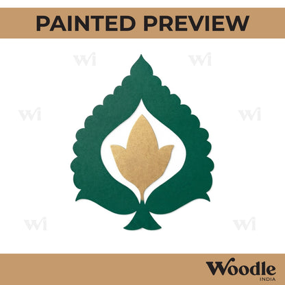 Flower Motif Cutout MDF Design 3