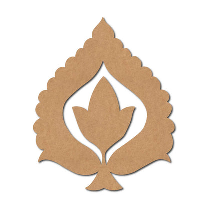 Flower Motif Cutout MDF Design 3