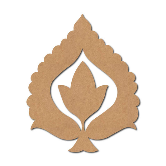 Flower Motif Cutout MDF Design 3