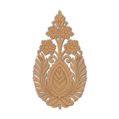 Flower Motif Pre Marked MDF Design 10