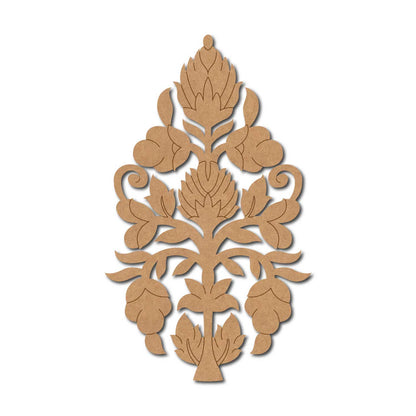 Flower Motif Pre Marked MDF Design 12