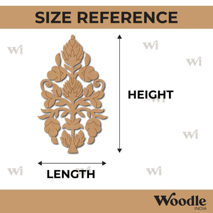 Flower Motif Pre Marked MDF Design 12