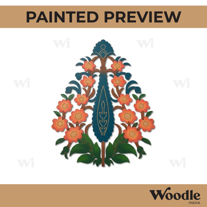 Flower Motif Pre Marked MDF Design 13