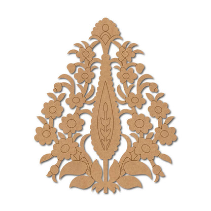 Flower Motif Pre Marked MDF Design 13