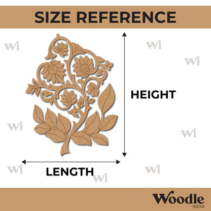 Flower Motif Pre Marked MDF Design 17