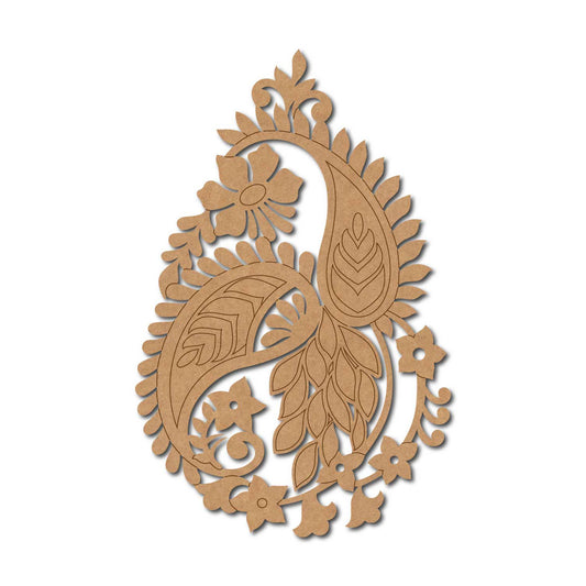 Flower Motif Pre Marked MDF Design 18