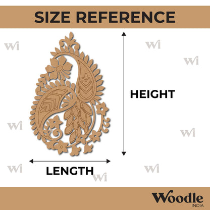Flower Motif Pre Marked MDF Design 18