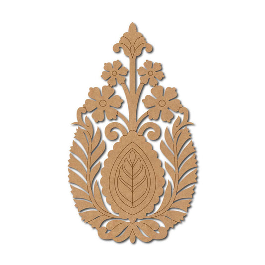 Flower Motif Pre Marked MDF Design 20