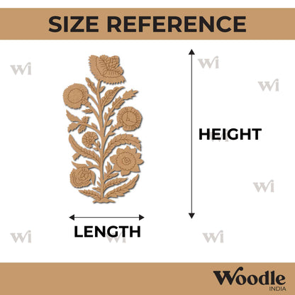 Flower Motif Pre Marked MDF Design 23