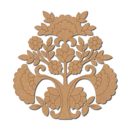 Flower Motif Pre Marked MDF Design 26
