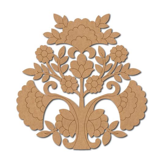 Flower Motif Pre Marked MDF Design 26